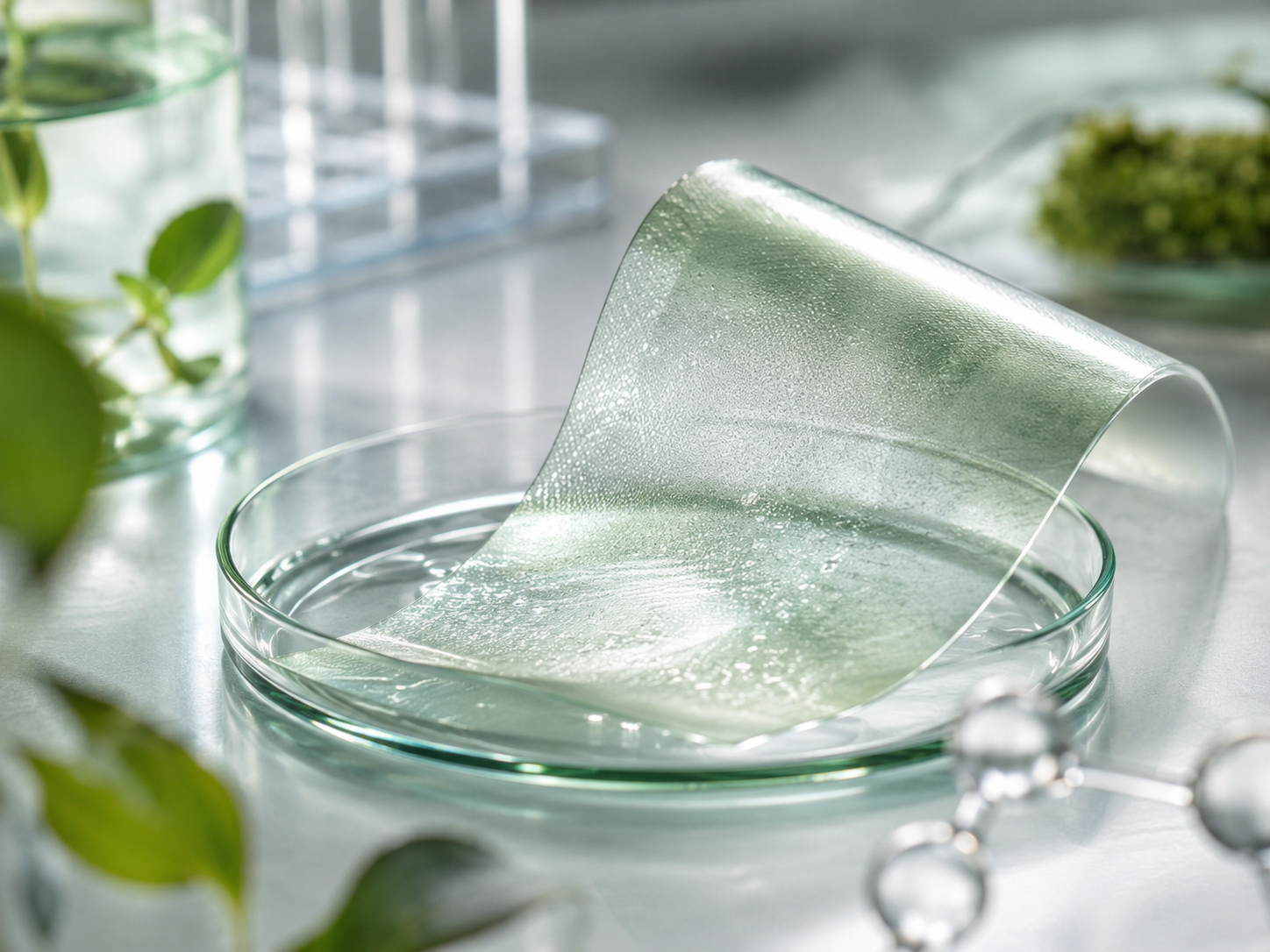 Bioactive film dan wound dressing berbasis kitosan